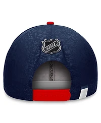 Men's Fanatics Navy, Red Washington Capitals Authentic Pro Rink Two-Tone Snapback Hat