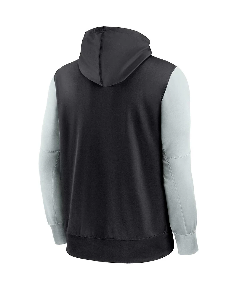 Men's Nike Black Las Vegas Raiders Performance Full-Zip Hoodie
