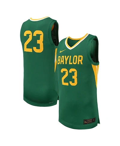 Men's Nike #23 Green Baylor Bears Replica Basketball Jersey