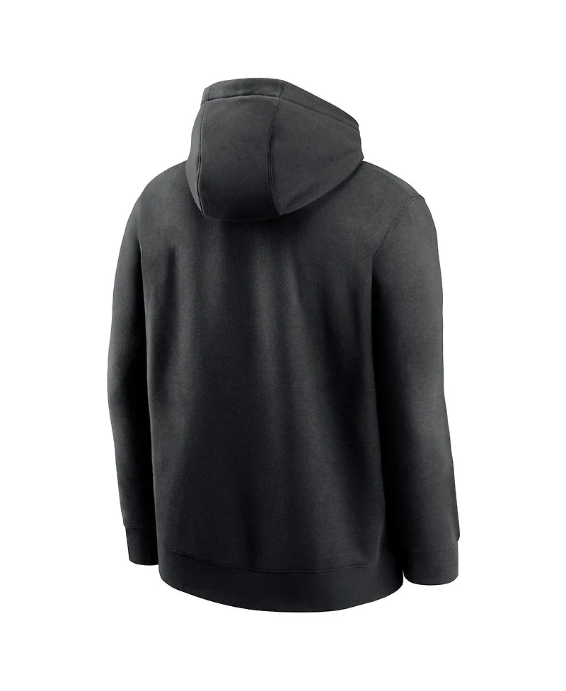 Men's Nike Black Arizona Cardinals Rewind Club Pullover Hoodie