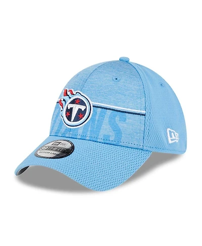 Men's New Era Light Blue Tennessee Titans 2023 Nfl Training Camp 39THIRTY Flex Fit Hat