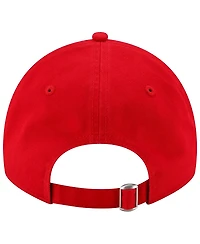 Men's New Era Red Tampa Bay Buccaneers Distinct 9TWENTY Adjustable Hat