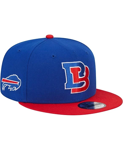 Men's New Era Royal, Red Buffalo Bills City Originals 9FIFTY Snapback Hat