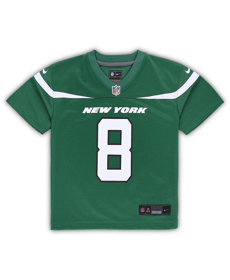 Toddler Boys and Girls Nike Aaron Rodgers Gotham Green New York Jets Game Jersey