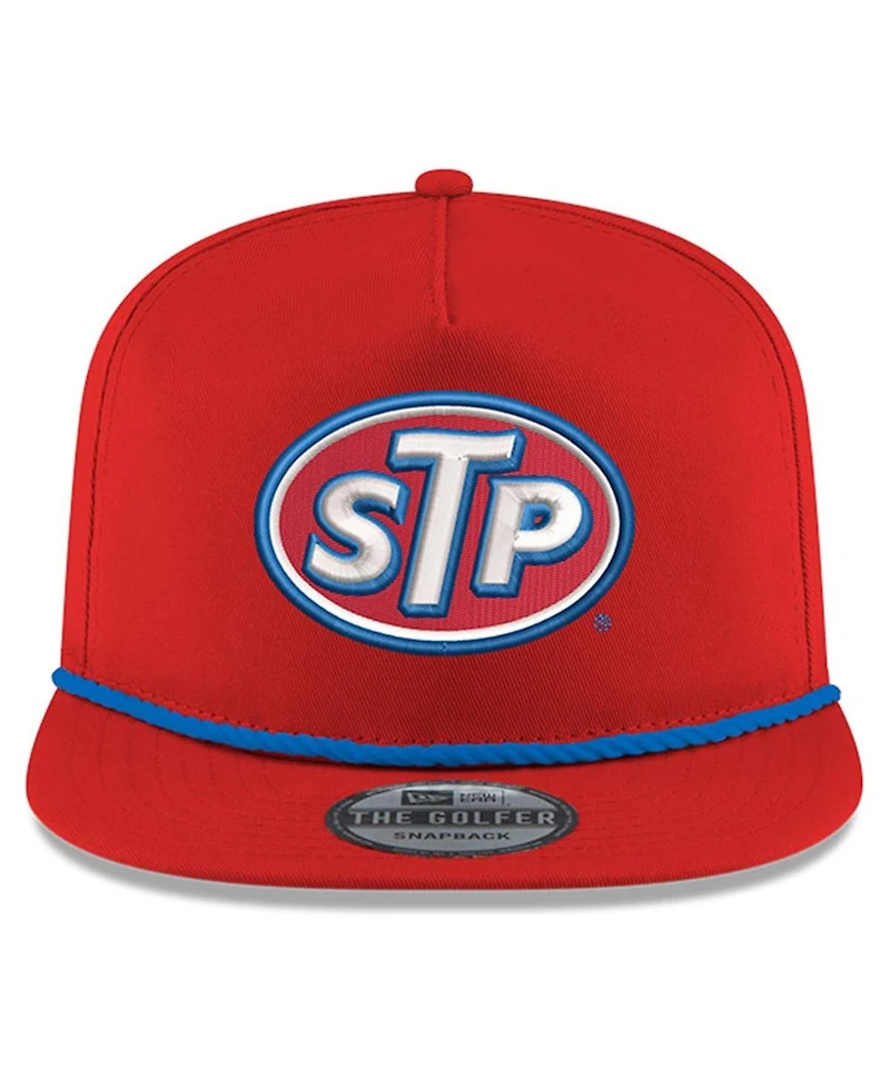 Men's New Era Scarlet Erik Jones Golfer Snapback Adjustable Hat