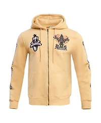 Men's and Women's Freeze Max Daffy Duck Tan Looney Tunes Despicable Full-Zip Hoodie