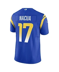 Men's Nike Puka Nacua Royal Los Angeles Rams Vapor F.u.s.e. Limited Jersey