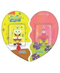 Super 7 SpongeBob SquarePants SpongeBob And Patrick Bff 2-Pack (Glitter) ReAction Figures