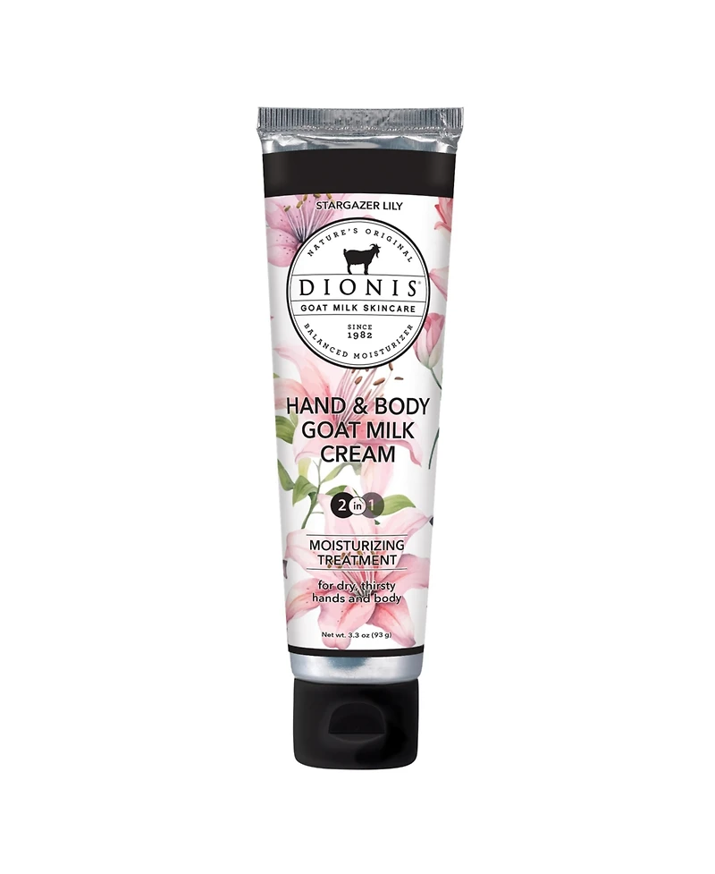 Dionis Stargazer Lily Goat Milk Hand & Body Cream