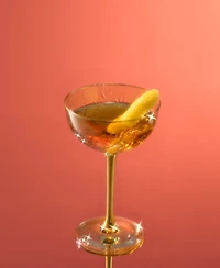 The Wine Savant Martini And Champagne Vintage Art Deco Coupe Glasses,, Set of 6
