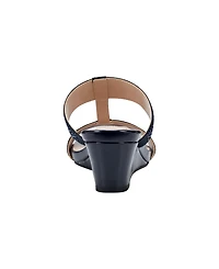 Bandolino Women's Iluvit Embellished T-Strap Wedge Sandals