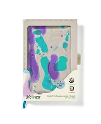 Lifelines "Shake It Up" Sensory Journal with Tactile Cover Embossed Paper - Meadow