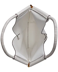 Donna Karan New York Baldwin Large Shoulder with Leather Wrapped Rounded Handle