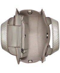 Donna Karan New York Hewlett Leather Top Handle Buckle Crossbody