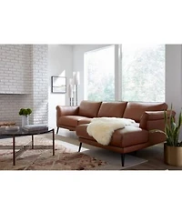 Keery Leather Sofa Collection Created For Macys