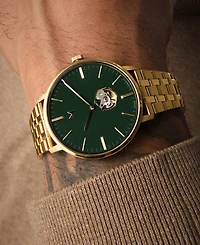 Mvmt Men's Legacy Slim Automatic Gold-Tone Stainless Steel Watch 42mm