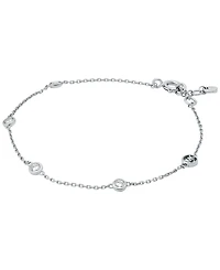Michael Kors Gold-Tone or Silver-Tone Sterling Silver Station Bracelet