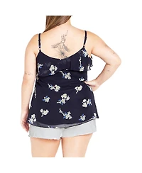 Plus Nicole Print Cami