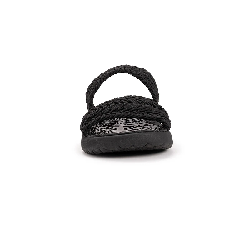 Muk Luks Women's Stella 2 Strap Slide Sandal