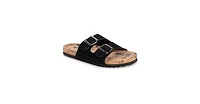 Muk Luks Women's Tessa Tera Turf 2 Strap Slide Sandal