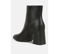 London Rag Cox Cut Out Block Heeled Chelsea Boots