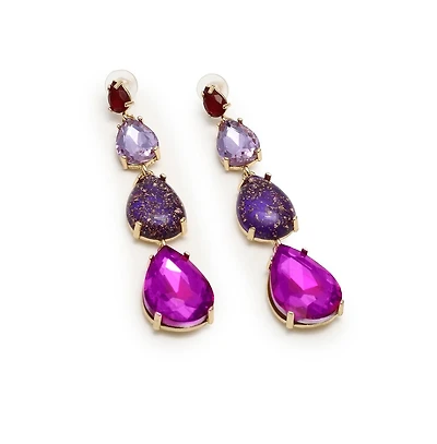 Sohi Women's Teardrop Drop Earrings