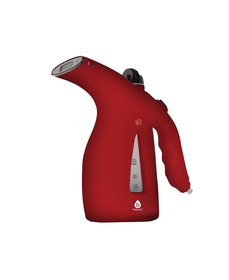 Pursonic 300ml Handheld Fabric Fast 2 Minute Heat-up Powerful Travel Clothes Garment Steamer.