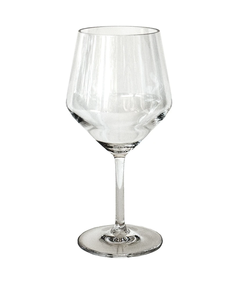 Abode Homewares Angle Goblets 23 oz, Set of 6