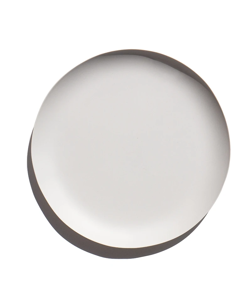 Abode Homewares Natureone Craft Soft Matte Finish Coupe Dinner Plates, Set of 6