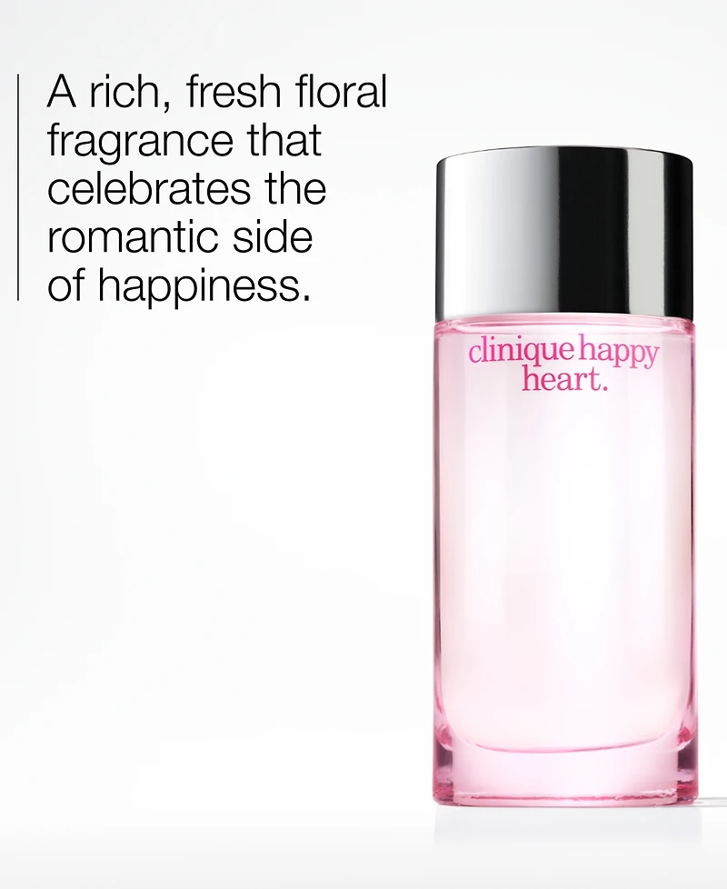 Clinique Happy Heart Perfume Spray, 3.4 oz.
