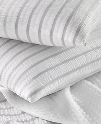 Last Act! Charter Club Seersucker Ombre Stripe, King Duvet Cover Set, Exclusively at Macy's