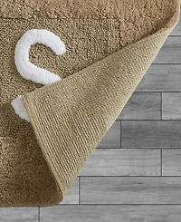 Jean Pierre His & Hers Cotton 2-Piece Bath Rug Set