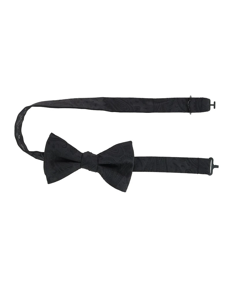 Trafalgar Men's Banbury Tone on Paisley Silk Bow Tie