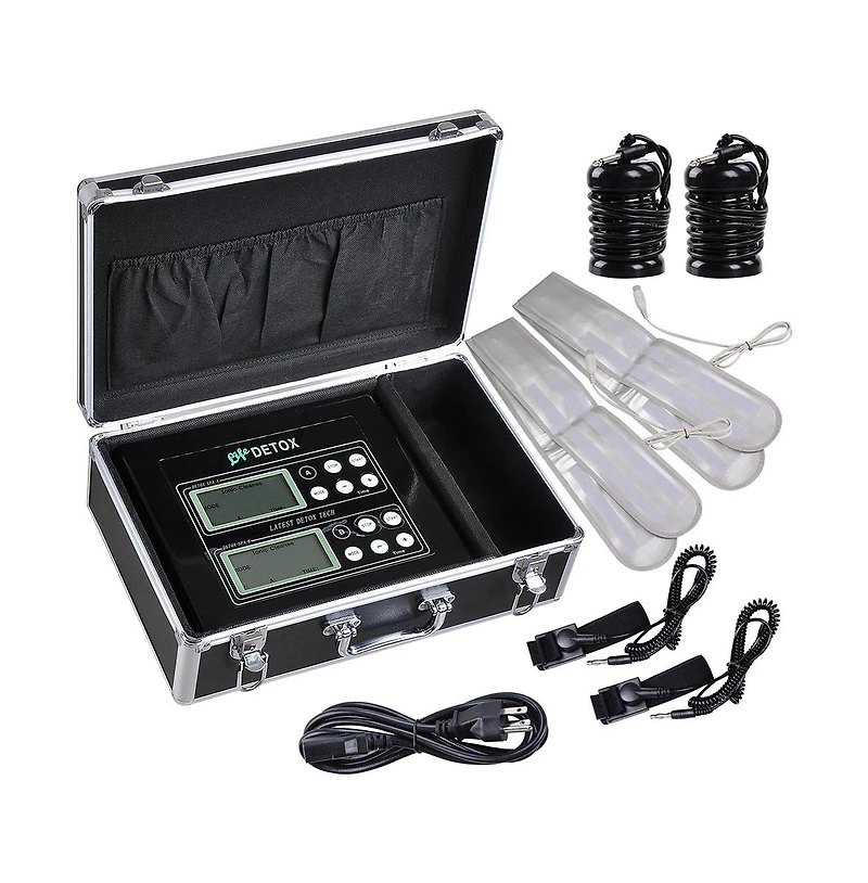 Dual User Foot Bath Machine Ionic Detox Foot Spa Cell Cleanse Machine Lcd Tool