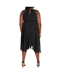 City Chic Plus Miriam Print Dress