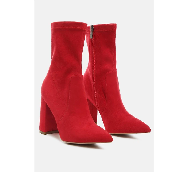 zahara suede boots