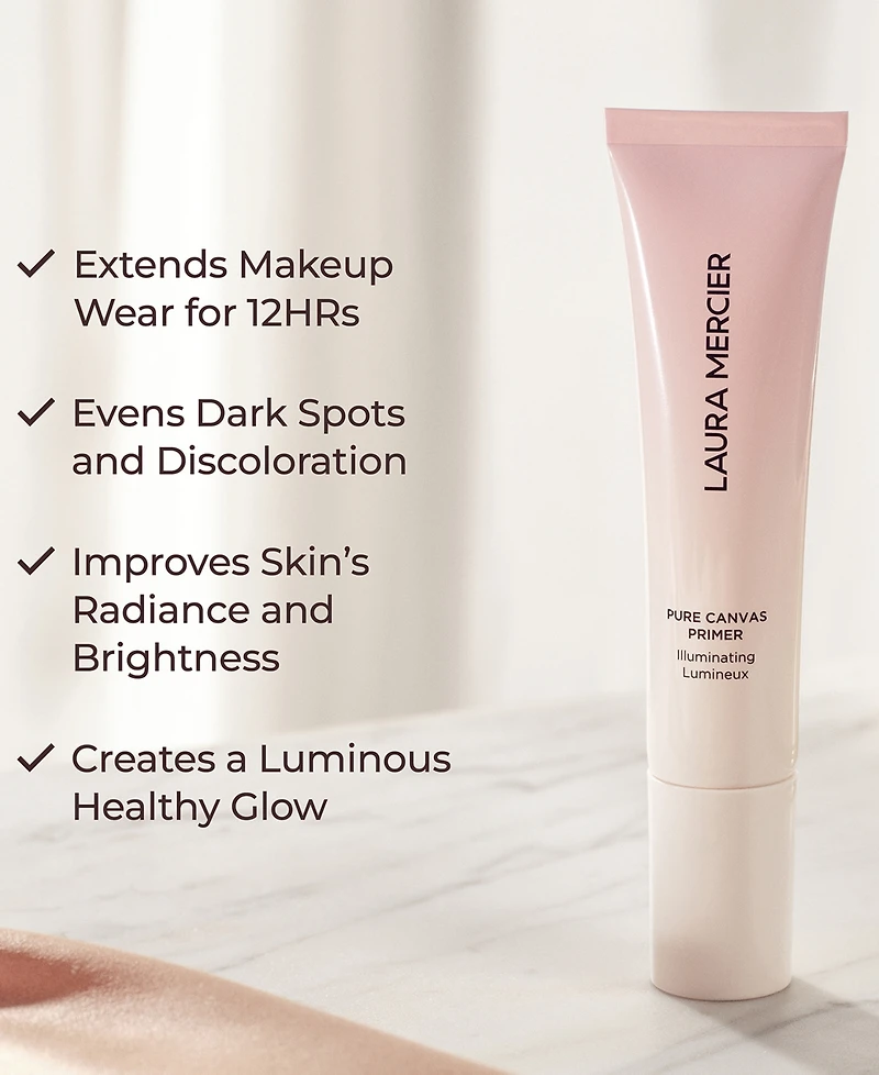 Laura Mercier Mini Pure Canvas Primer, 0.5 oz.