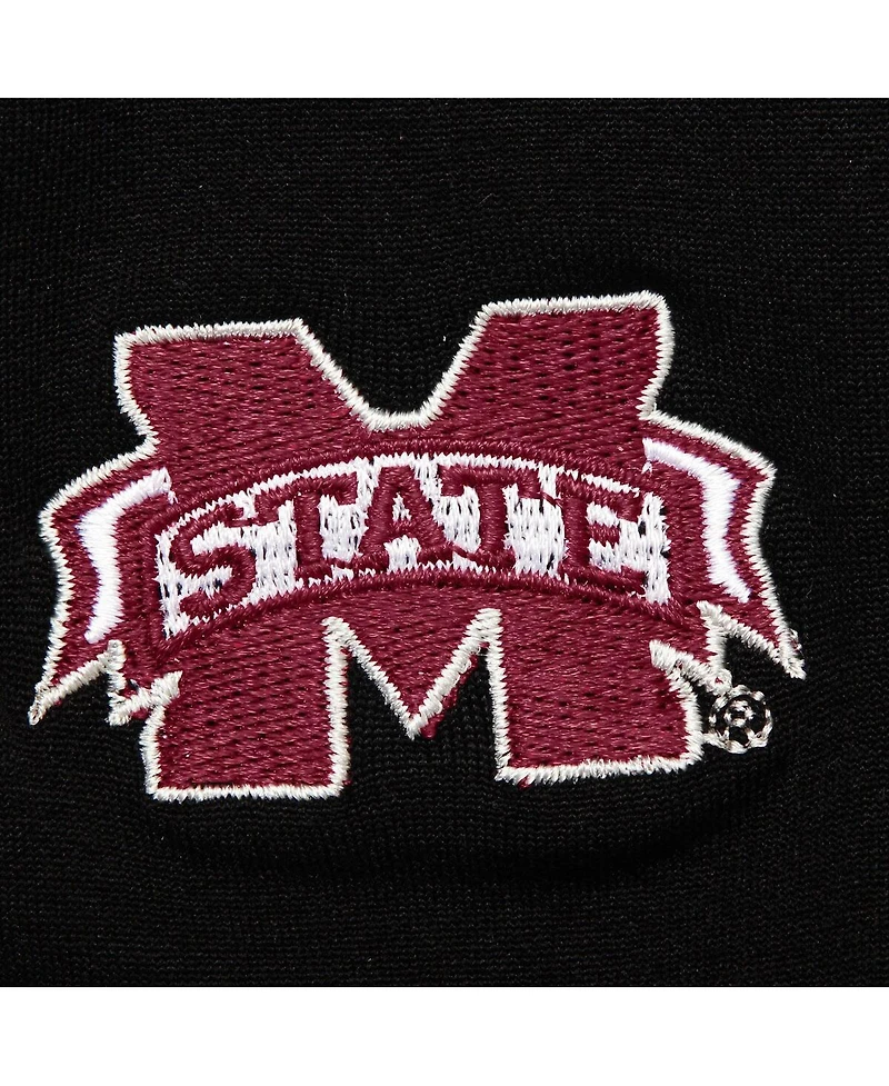 Women's ZooZatz Black Mississippi State Bulldogs Fleece Leggings