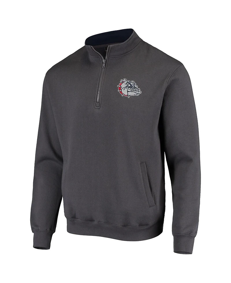 Men's Colosseum Gonzaga Bulldogs Tortugas Logo Quarter-Zip Jacket