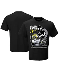 Men's Checkered Flag Sports Black Chad Knaus Nascar Hall of Fame Class 2024 T-shirt