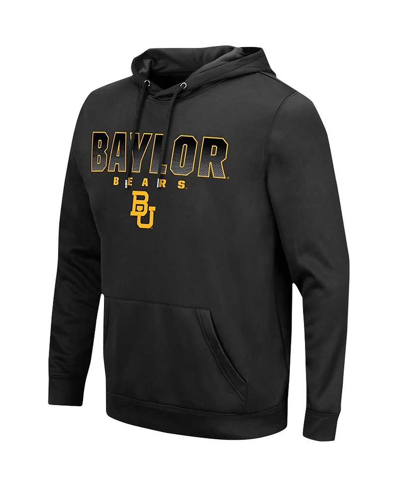 Men's Colosseum Baylor Bears Blackout 3.0 Pullover Hoodie