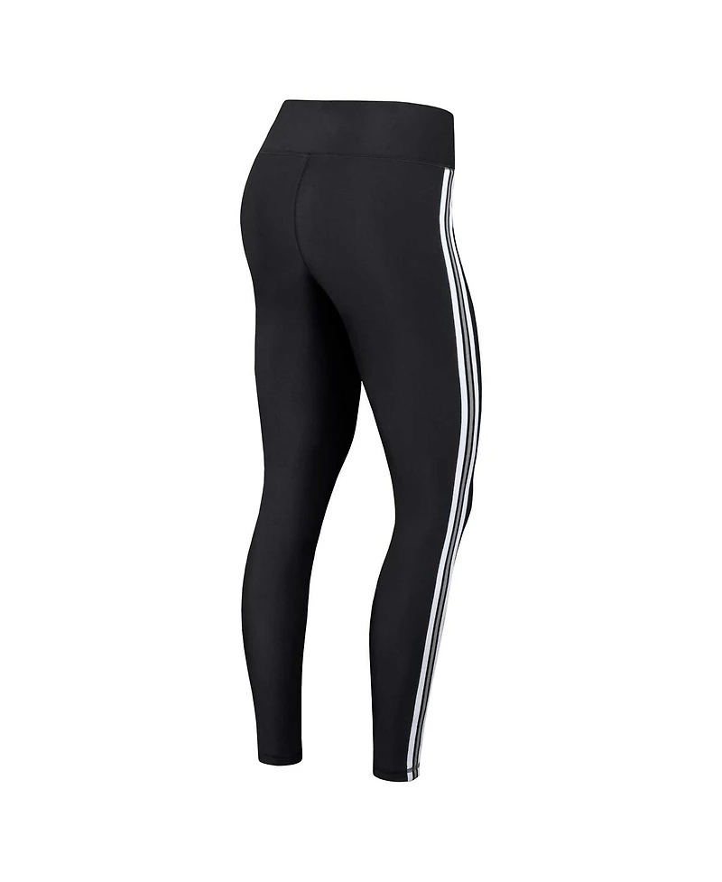 Women's Wear by Erin Andrews Black Las Vegas Raiders Color Block Leggings