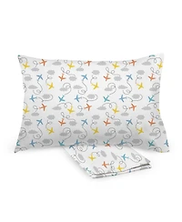 Breathable Baby Cotton Percale Pillowcase, For 13" x 18" Toddler Pillow