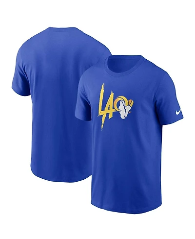 Men's Nike Royal Los Angeles Rams Local Essential T-shirt