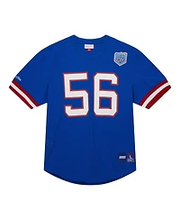 Men's Mitchell & Ness Lawrence Taylor Royal New York Giants Retired Player Name and Number Mesh Top