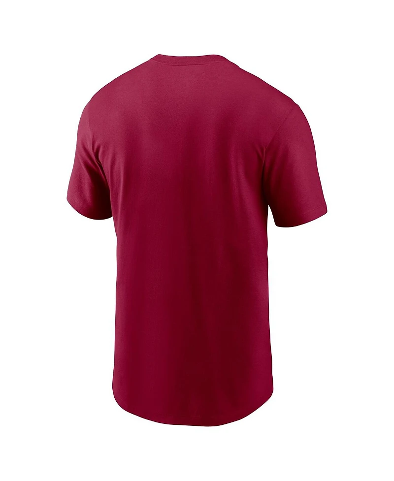 Men's Nike Burgundy Washington Commanders 90th Anniversary T-shirt