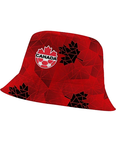 Men's Nike Red Canada Soccer Core Bucket Hat