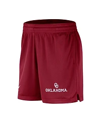 Men's Nike Crimson Oklahoma Sooners Mesh Performance Shorts