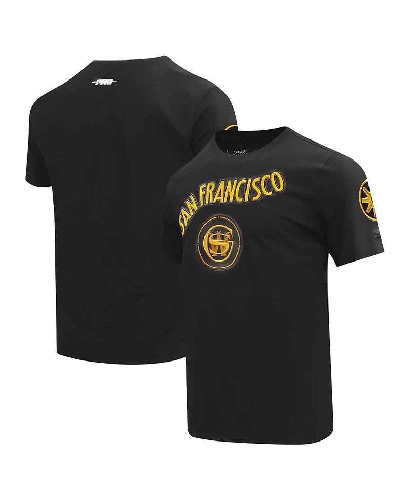 Men's Pro Standard Black Golden State Warriors T-shirt