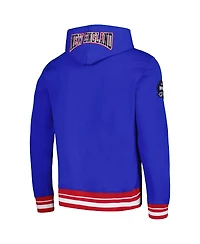 Men's Pro Standard Royal New England Patriots Crest Emblem Pullover Hoodie